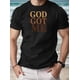 thumbnail image 1 of God Graphic Print T-Shirt - Fun, Stylish, Comfortable for Casual Wear, 1 of 6