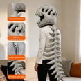 thumbnail image 4 of Silly Dino Plush Skeleton, Fossil Snug, Spinosaurus Plush Dino Outfit, Dino Skeleton Plush 3D Skeleton Design Realistic Dino Costume for Cosplay, 4 of 7