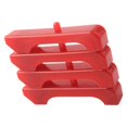thumbnail image 2 of 4 Uds.Aisladores de radiador de motor de coche 7-1711 accesorios almohadillas de repuesto directo soportes cojín bloque pequeño de uretano rojo para Sharpla Radiador del motor, 2 of 8