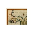 thumbnail image 4 of Historic Map - South America Northwestern - Jansson 1630 - Vintage Wall Art, 4 of 4