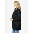 thumbnail image 3 of Woman Within Plus Size Fleece Nylon Reversible Jacket, 3 of 6