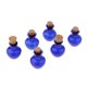 thumbnail image 5 of Frascos de mensajes coloridos de 6 piezas, frascos vacíos de con Azul Sunnimix Mini tapón de corcho Botella de vidrio, 5 of 7