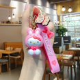 thumbnail image 1 of LLavero de Sanrio con melodía Kuromi para mujer, llavero Kawaii de dibujos animados de rana, pudín, perro, pingüino, colgante para bolso de mujer, venta al por mayor, 2024, 1 of 4
