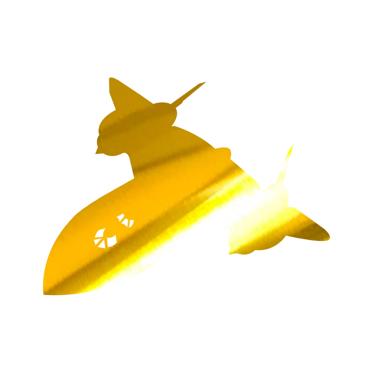 SR-71 Blackbird Sticker Decal Die Cut - Self Adhesive Vinyl