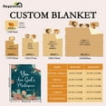 thumbnail image 4 of Yibo Bible Gift Blanket Flannel Soft and Comfortable Anti-static Bed Sofa Blanket, 4 of 7