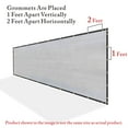 thumbnail image 6 of ShadeMart Gray 8' x 50' Plus Extra Heavy Duty Fence Screen Privacy Screen - Commercial Grade 220 GSM - Heavy Duty - 3 Years Warranty, 6 of 8