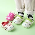 thumbnail image 4 of Ticikt Toddler Clogs Girls Boys Clogs Garden Shoes EVA Lightweight Summer Slipper Cartoon Slides Baby Comfort Sandals,Color:Red,Size:4.5-5 Years, 4 of 4