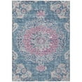 thumbnail image 2 of Addison Rugs Chantille Indoor/Outdoor Transitional Geometric, Abstract Blue Washable Rectangle Rug, 5' x 7'6", 2 of 6