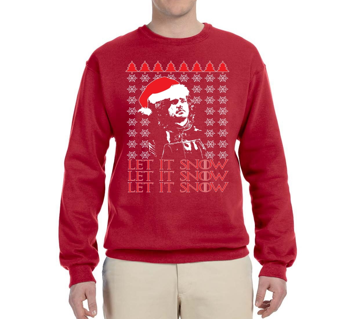 walmart let it snow christmas sweater