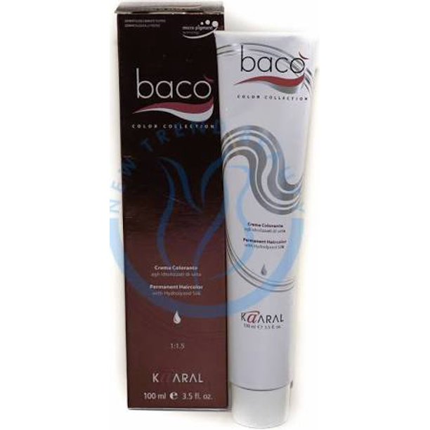 Kaaral Baco Permanent Cream Hair Color 3.5 oz (0) Natural Lightener