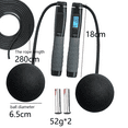 Cordless Jump Rope with Counter, Weighted Jump Ropes for Fitness ...