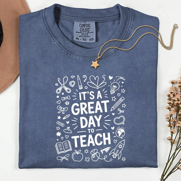 Comfort Colors® Teacher TShirt, Elementary Teacher Shirts, Aesthetic Teacher Shirt, Teacher Appreciation, Teacher Gift, Teacher Shirt, Teach