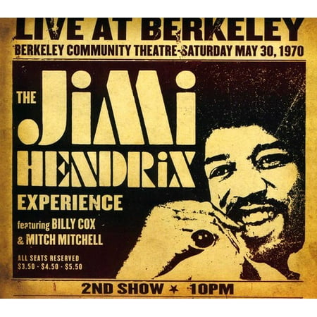 Jimi Hendrix Experience Live At Berkeley (Digi-Pak)
