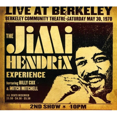 Jimi Hendrix Experience Live At Berkeley (Digi-Pak) (Jimi Hendrix Experience Hendrix The Best Of Jimi Hendrix)