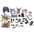 thumbnail image 1 of WHAMVOX 71 Pcs Set of Soldier Cartoon Figures Set Assorted Color Collectible for Education, 1 of 5