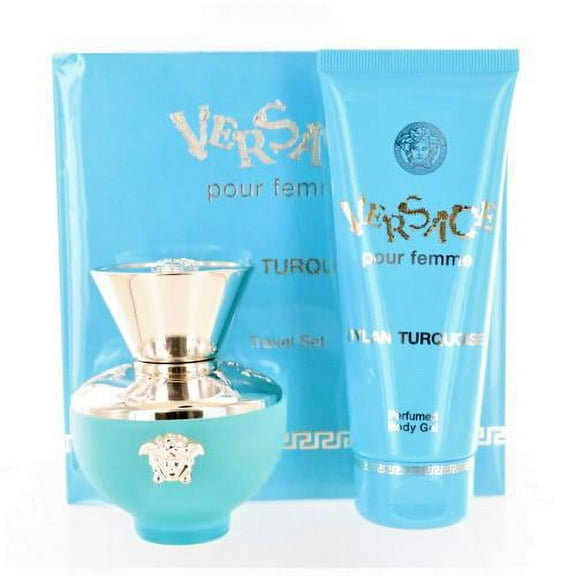 Dylan Turquoise Women 2 Piece Gift Set - 1.7 Oz Eau De Toilette Spray By Versace