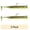Hot Olive, variant on Storm 360GT Searchbait Minnow 4.5" 1/8 oz Smokin'Ghost 1 Rigged/2 Bodies