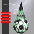 thumbnail image 3 of Mesh Storage Sports Ball Football Fútbol Voleibol Bolsan Bolsas Transporte Baloncesto Bolla para Sostener El Béisbol Adultos, 3 of 8