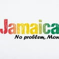 thumbnail image 2 of CafePress - Jamaica No Problem Tri - 35x21 Wall Decal, 2 of 3