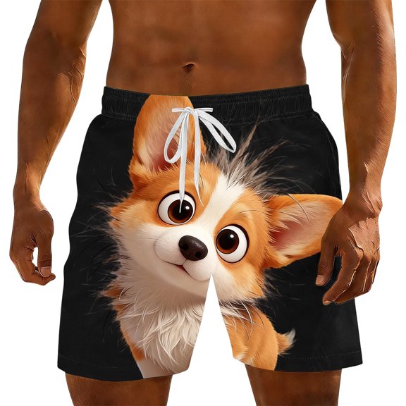 Aueoeo Bermuda Shorts Plus Size Biker Shorts Beach Beach Leisure Summer Beach Pants Swimming Pants Sleep Shorts Men