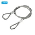 thumbnail image 3 of Unique Bargains Stainless Steel Cable, 4 Pack PVC Coated 15/64' Wire Rope for Deck Railing 3.3ft, 3 of 4