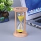 thumbnail image 3 of Reloj De Arena Decoración Hölzerne Sanduhr 3 Minuten Sanduhr Sanduhr Zahnbürstentimer (Gelb) Tmvgtek Libre de BPA, 3 of 8