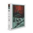 thumbnail image 2 of Up North, Wisconsin, Deer and Cabin in Winter, Woodblock (1000 Piece Puzzle, Size 19x27, Challenging Jigsaw Puzzle for Adults and Family, Made in USA), 2 of 4