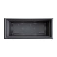 thumbnail image 7 of Bloem Veranda 26" Plastic Rectangular Deck Box Planter - UV-Resistant, Indoor/Outdoor, Charcoal, 2-Pack, 7 of 7