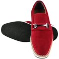 thumbnail image 2 of LIBERTYZENO Little & Big Boys Soft Velvet Casual Slip On Shoes Walking Boy Kids Shoes, Red, 2 of 7