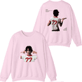 thumbnail image 3 of Sombr Merch Chandail Ras du Cou I Barely Know Her Album Mode Hommes Femmes Manches Longues, 3 of 3