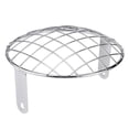 thumbnail image 2 of For Motorcycle 7" Headlight Mesh Grill Side Mount Universal Cover Mask for Cafe Racer(Silver), 2 of 3