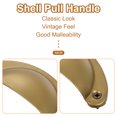 thumbnail image 4 of Uxcell 10pcs Drawer Handles for Kitchen Cupboard Furniture, Gold Tone, 4 of 5