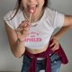 thumbnail image 4 of (Con video) Blanco L estilo ins para mujer 2022 primavera y verano nueva camiseta bordada con letras top ultracorto con chaleco delgado que deja al descubierto el ombligo, 4 of 8