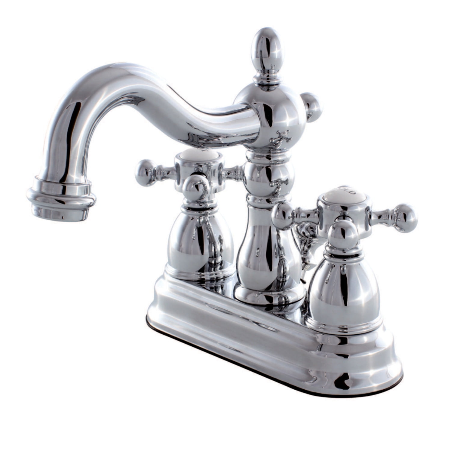 Centerset Bathroom Faucet Kingston Brass KB1601PX Heritage 4 in Polished Ch... 