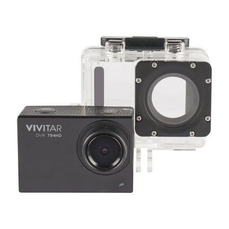 Vivitar 12.1MP WiFi ACTION CAMERA HD 1080P, Black