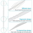 thumbnail image 2 of Interdental toothpick brush, soft floss toothpick, used for cleaning between teeth, 2 of 4