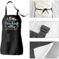 thumbnail image 5 of Apron for Men and Women with Adjustable Aprons for Cooking, Chef, Kitchen Apron，Apron with 2 Pockets,, 5 of 6