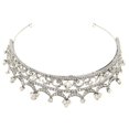 thumbnail image 1 of Mujeres Tiara Rhinestone Girl Diadema Banda cabello Accesorios cabello Colco Tiara del pelo, 1 of 7