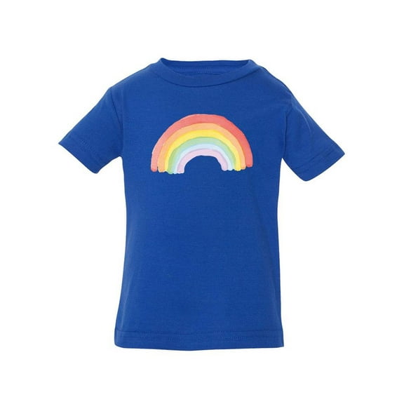 Rainbow Watercolor Style T-Shirt Infant -Smartprints Designs,  24 Months