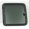 thumbnail image 2 of Privacy Movable Passenger Right Side Rear Quarter Window Quarter Glass With Frame & Latch Compatible with GMC Sierra 1999-2006 / Sierra Classic 2007 Extended Cab Pickup Models, 2 of 7