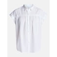 thumbnail image 6 of Time and Tru Women's Camp Shirt, Sizes XS-XXXL, 6 of 6