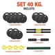 thumbnail image 4 of Set de Mancuernas Ajustables Altera 40 kg con Barra Recta y Discos Intercambiables, 4 of 9