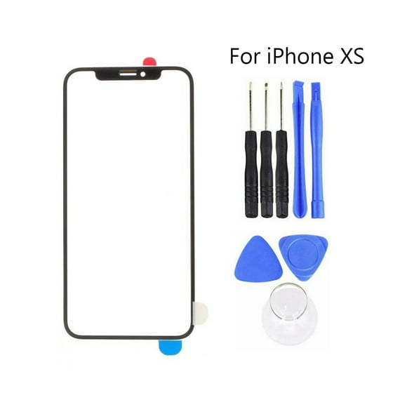 Replacement Outer Front Glass Screen Repair Kit for iPhone X XR XS 11 Pro Max 12 13 12/13 Mini 12/13 Pro 12/13 Pro Max- for iPhone XS*