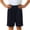 j-Navy210100, variant on LIIPEE Boys Shorts Casual Outdoor Solid Color Mesh Training Basketball Shorts Kids Elastic Waist Comfortable Shorts Gym Breathable Daily Cute Running Shorts,Black,4-5 Years