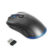 onn. Rechargeable Wireless Bluetooth Gaming Mouse with LED Lighting, 8 Programmable Buttons, Adj. 200-7200 DPI