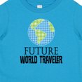 thumbnail image 4 of Inktastic Future World Traveler Cute Vacation Boys or Girls Baby T-Shirt, 4 of 5