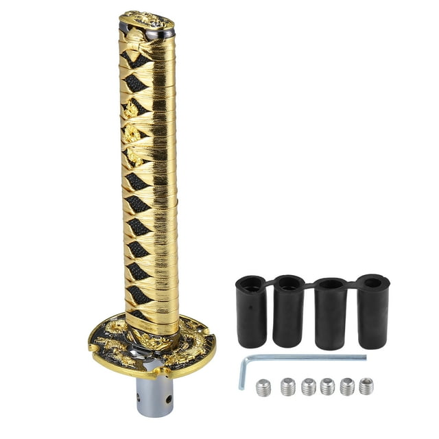 20cm Coche Engranaje Cambios Palanca Cambios Palanca Clásico Patrón Dorado Tono