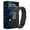 Black, variant on Vibrating Alarm Clock Bracelet for Heavy Sleepers Fitness Tracker Silent Wake up Shock Wristband Wrist Watch 3D Pedometer Step Counter USB Charge Calorie Distance Activity Monitor for Men Women