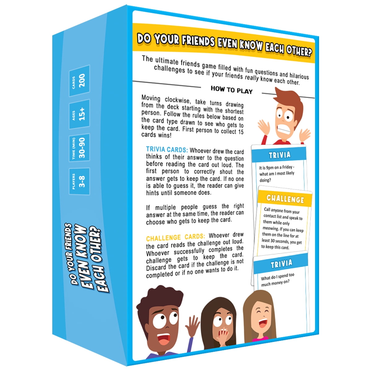 Do Your Friends Even Know Each Other? The Ultimate Party Card Game for Adults and Teens, Perfect for Game Night and a Great Gift for Friends