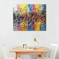 thumbnail image 3 of Nawypu  Art Paintings,Canvas Paintings Jackson Pollock Modern Art Abstract Colorful Acrylic Artwork Art Wood Inside Framed Ready to Hang, 3 of 5